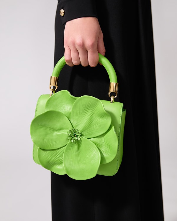 Initials Insignia Flora Top Handle - Medium Handbag